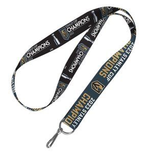 NWT Wincraft Lanyard Golden Knights Stanley Cup Champions 2023 1 Size $20 JK532
